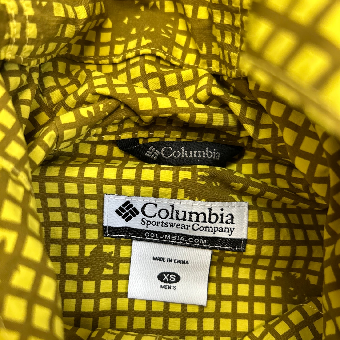 Columbia Plaid Jacket (XS)