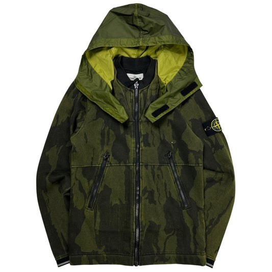 Stone Island Flowing Camo Hoodie (S)