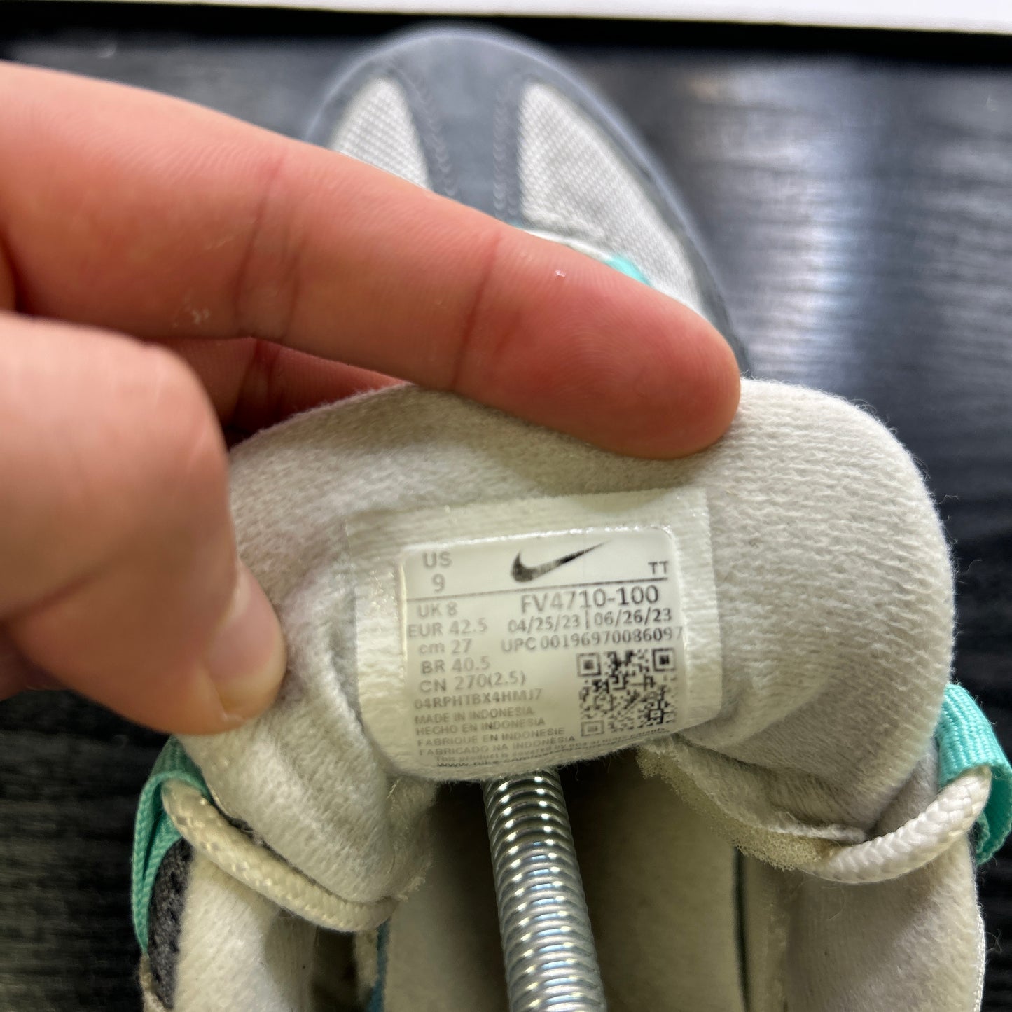 Nike Hyper Turqoise 95s (UK 8)