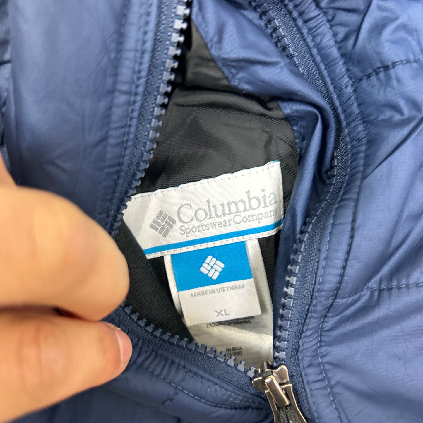Columbia Plaid Jacket (XL)
