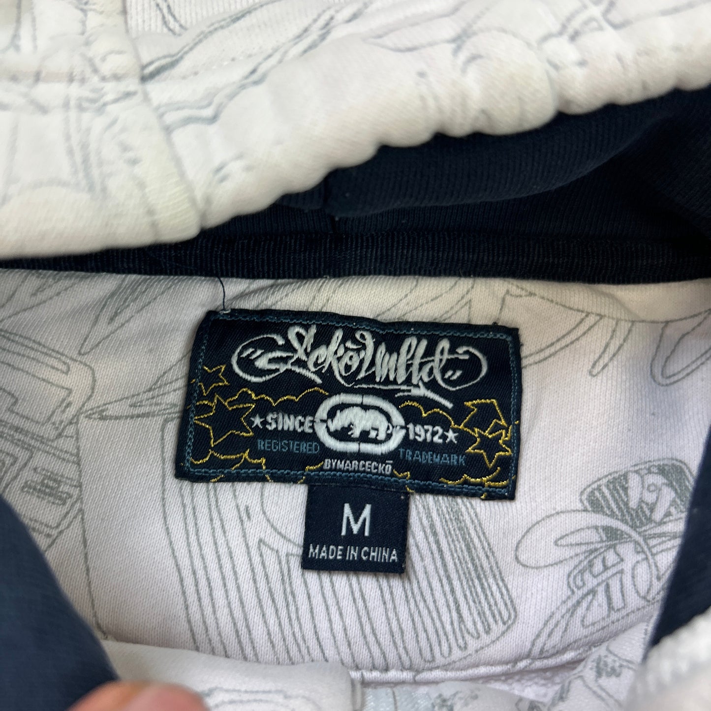 Ecko Zip Up Hoodie (M)