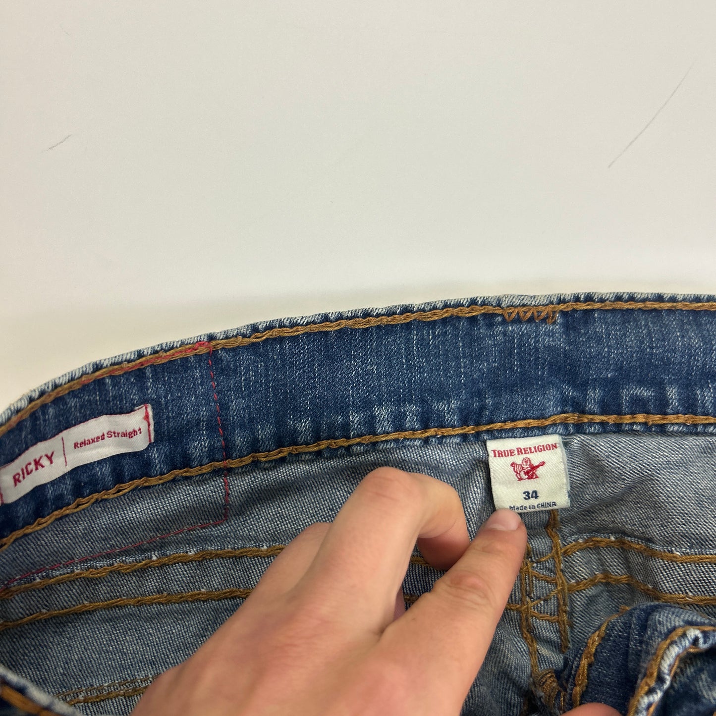 True Religion Big Stitch Jeans (34)