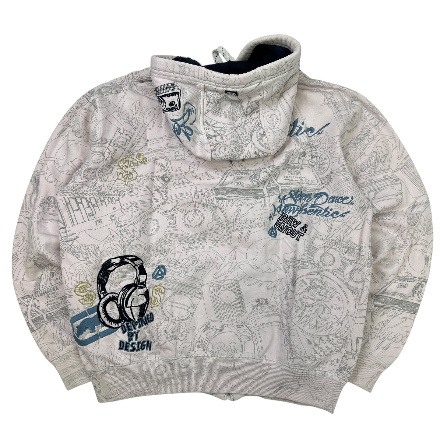 Ecko Zip Up Hoodie (M)