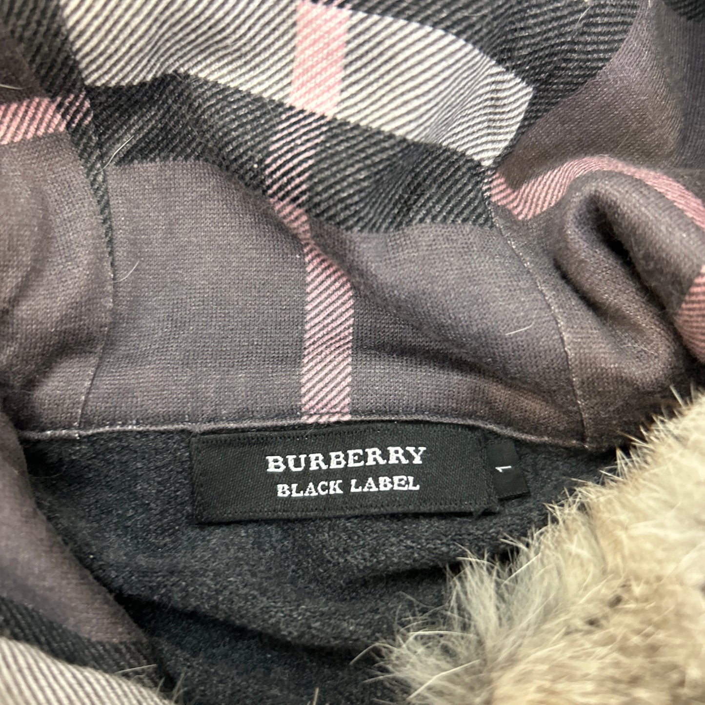 Burberry Fur Hoodie (XS)
