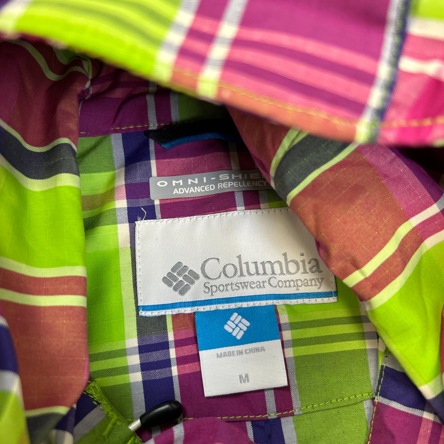 Columbia Plaid Jacket (S)
