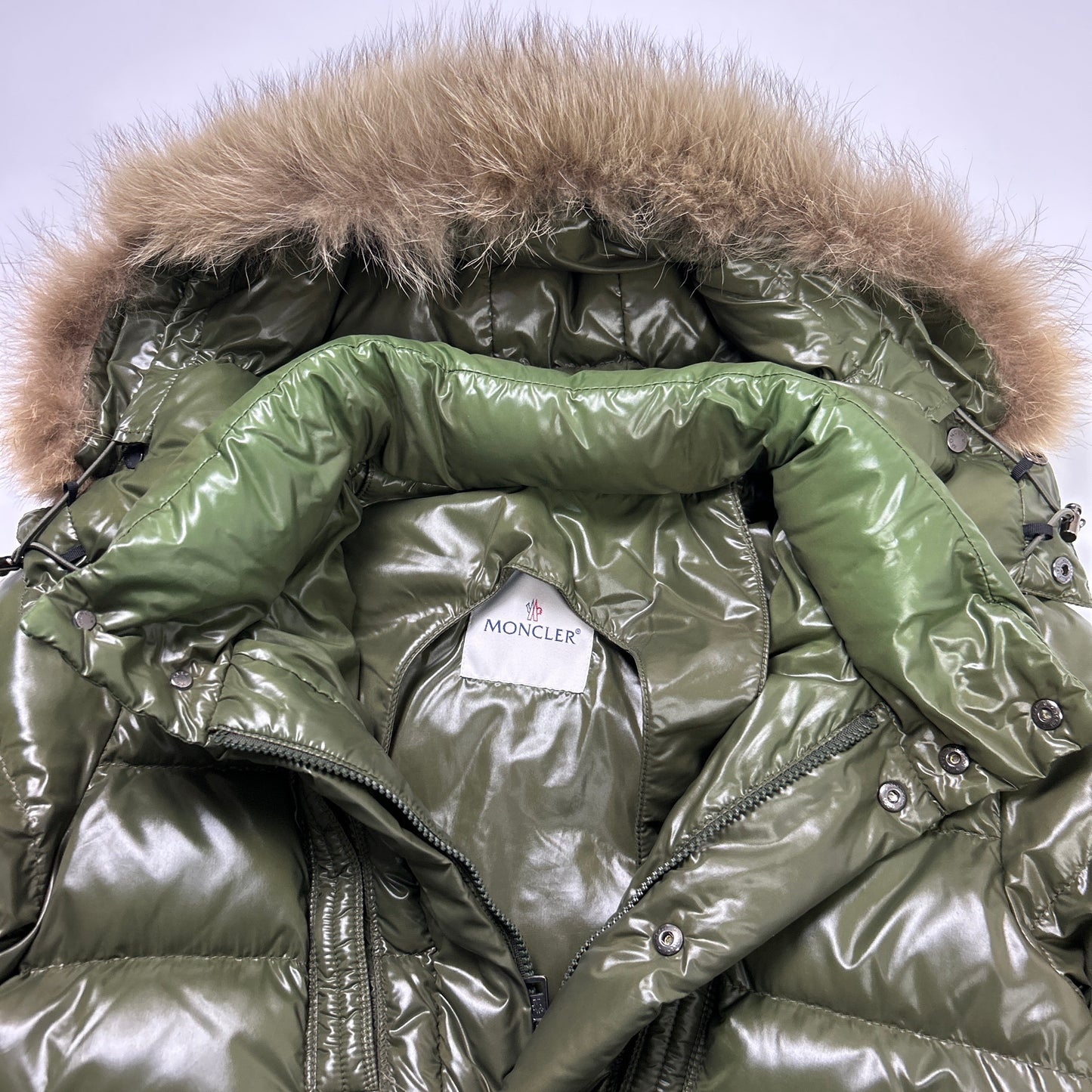 Moncler Fur Puffer (M)