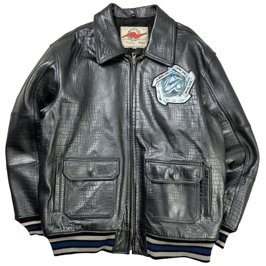 Avirex Leather Jacket (XXL)