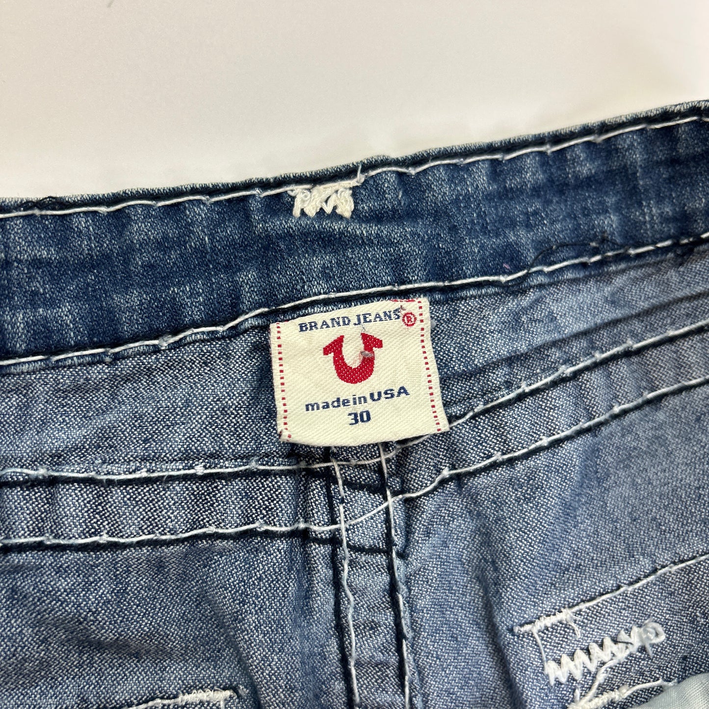True Religion Big Stitch Jeans (30)