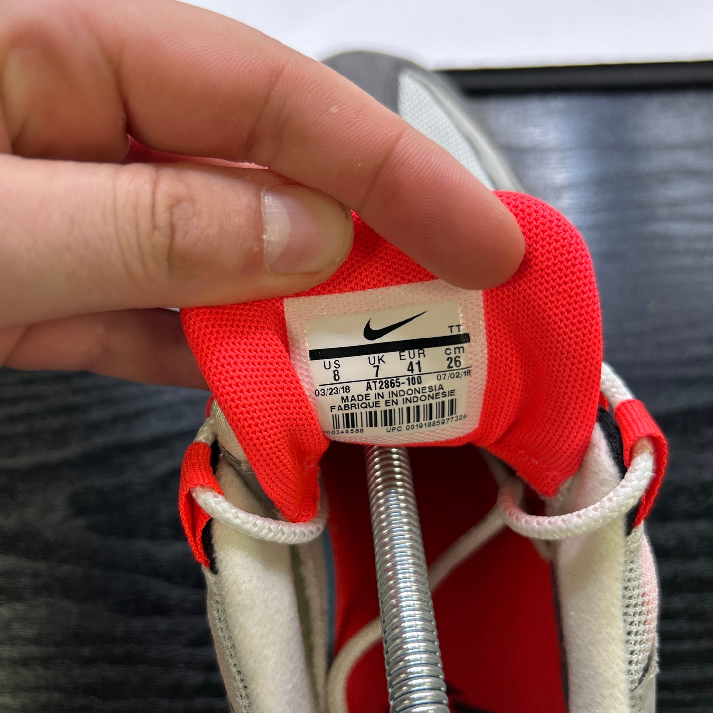 Nike Solar Red 95s (UK 7)