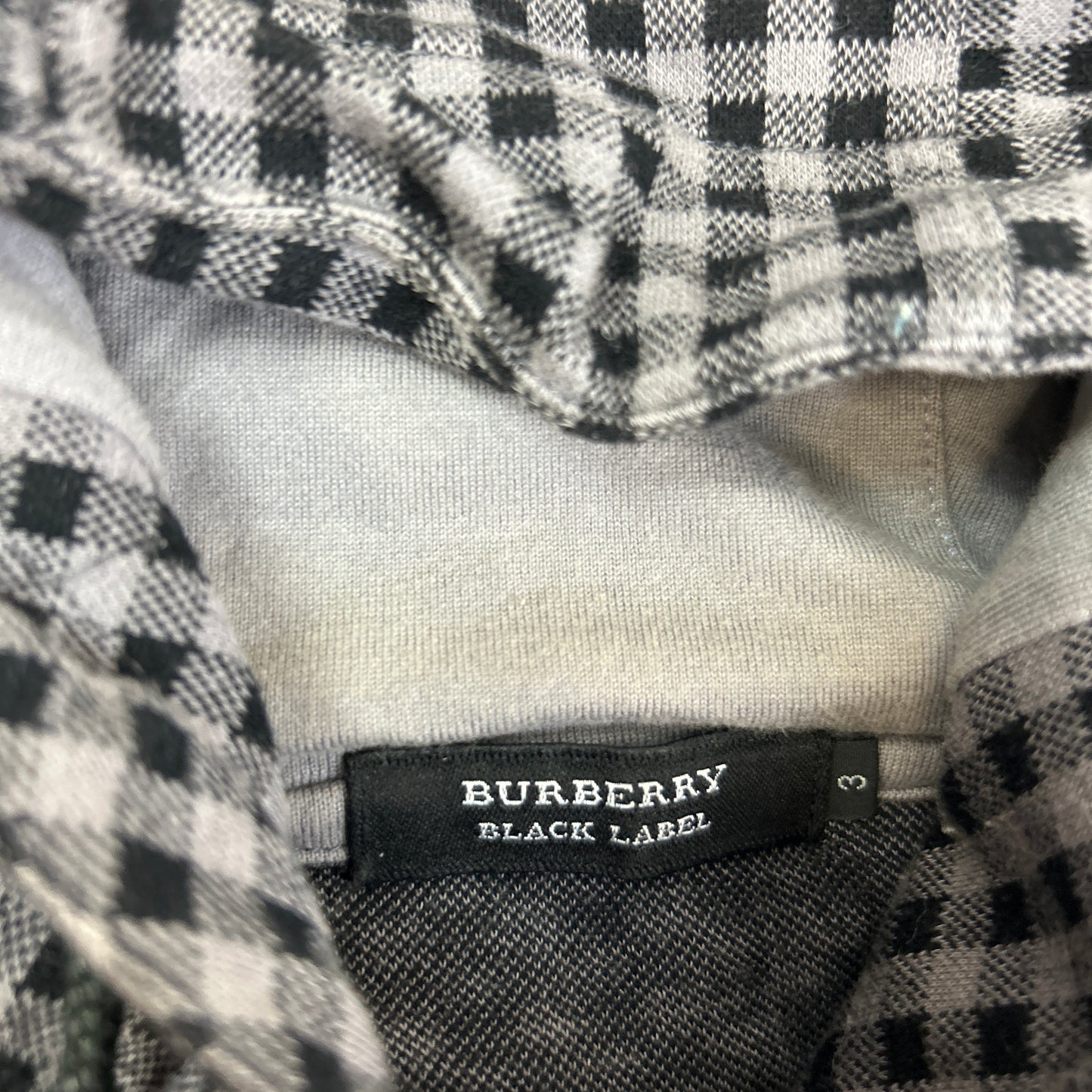 Burberry Plaid Hoodie (S)