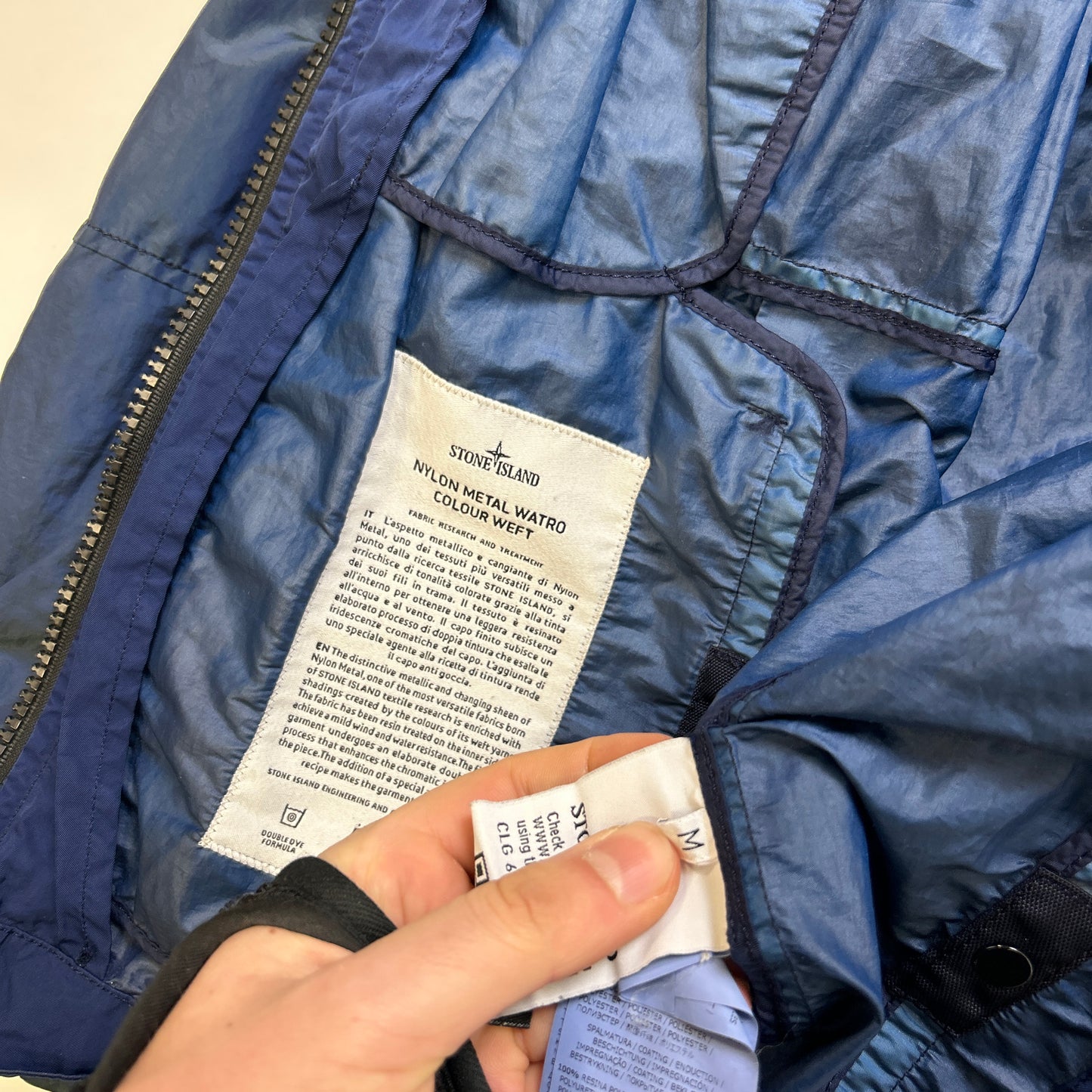 Stone Island Nylon Metal Weft Jacket (M)