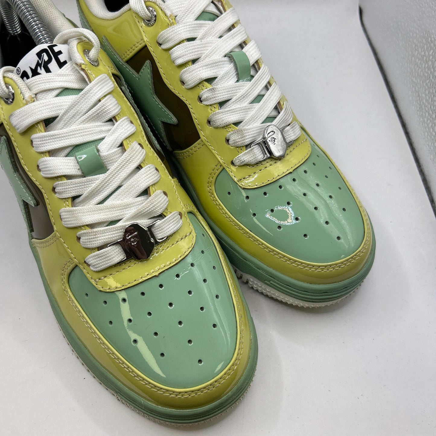 Bapesta Yellow Green Brown (UK 7)