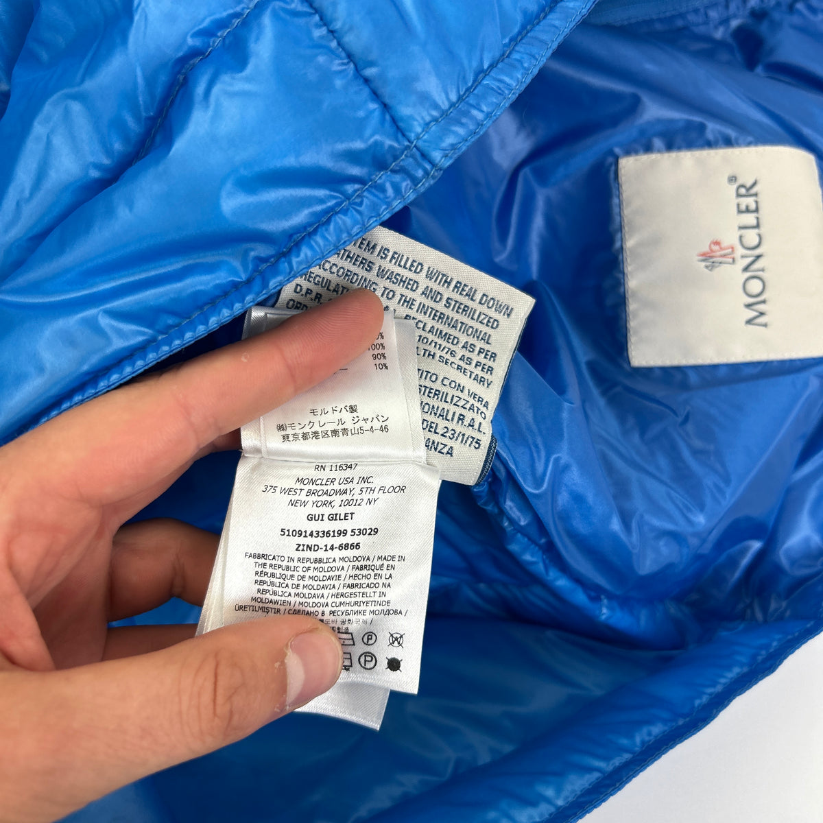 Moncler Gui Gilet (S)