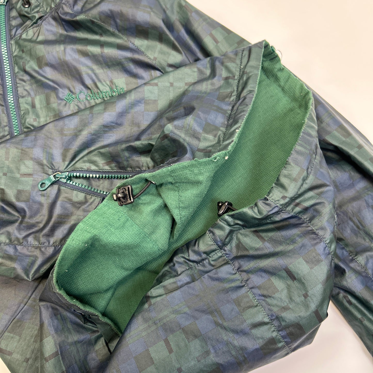 Columbia Plaid Jacket (S)