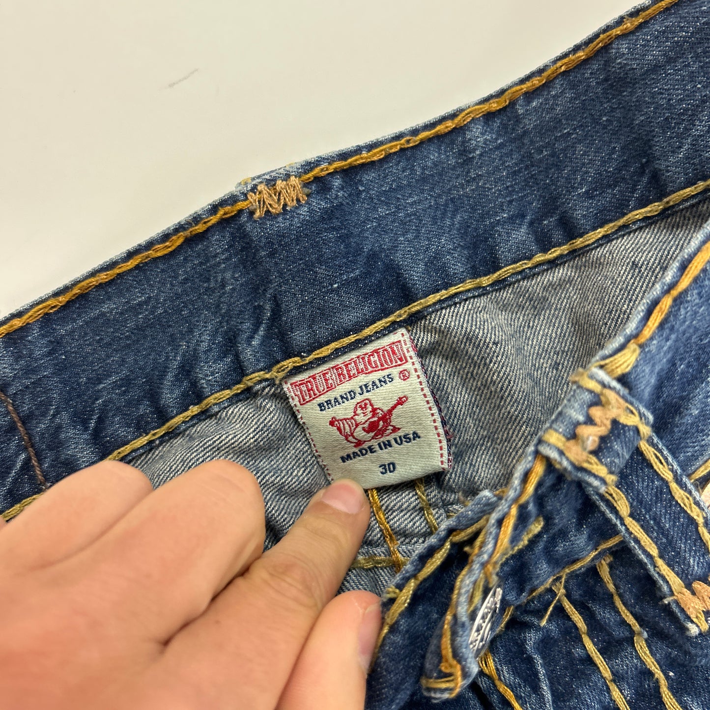 True Religion Big Stitch Jeans (30)