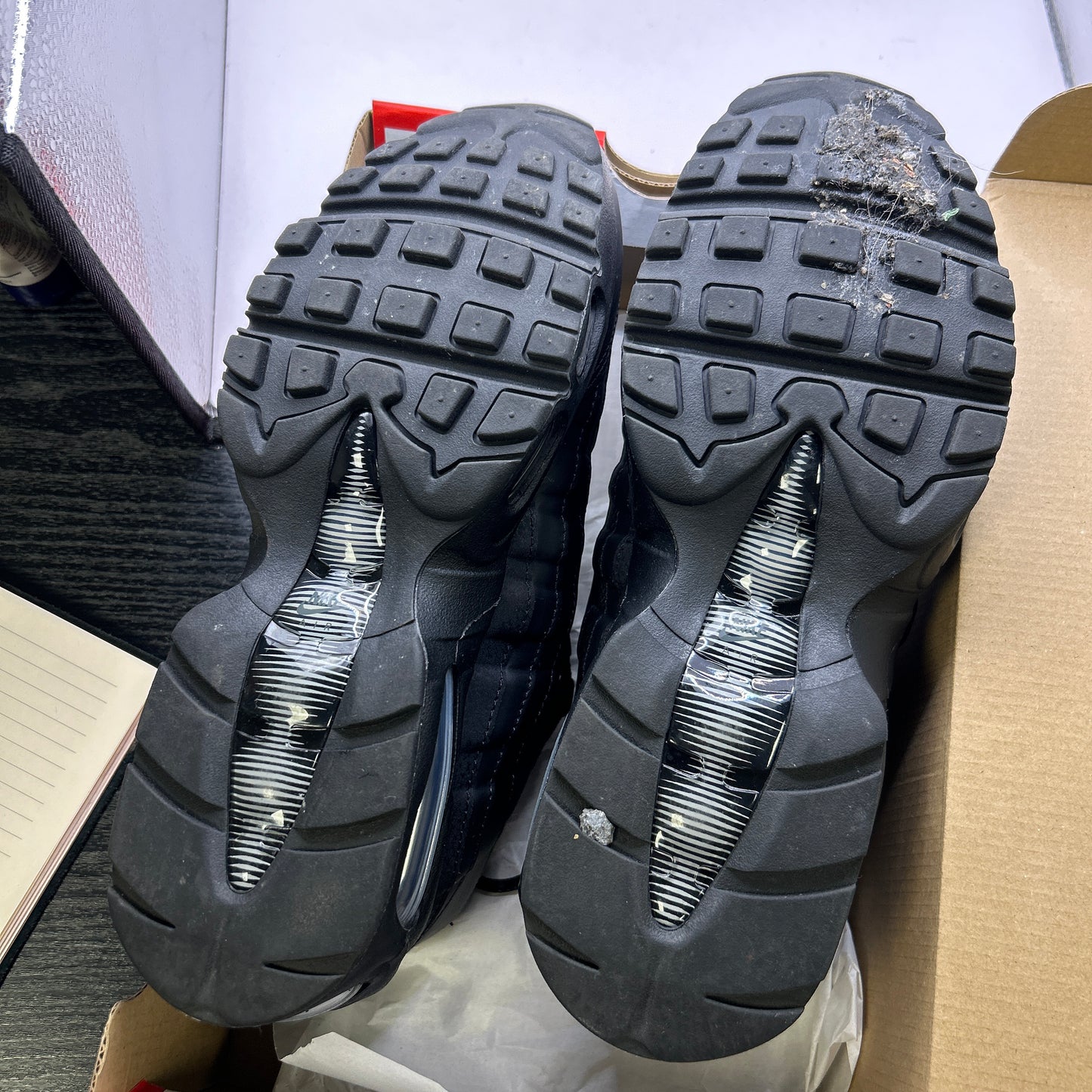 Nike Black Anthracite 95s (UK 7.5)