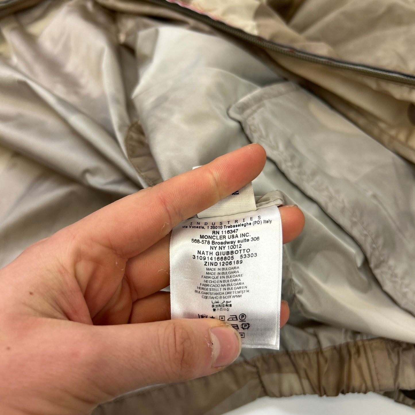 Moncler Nath Camo Jacket (M)