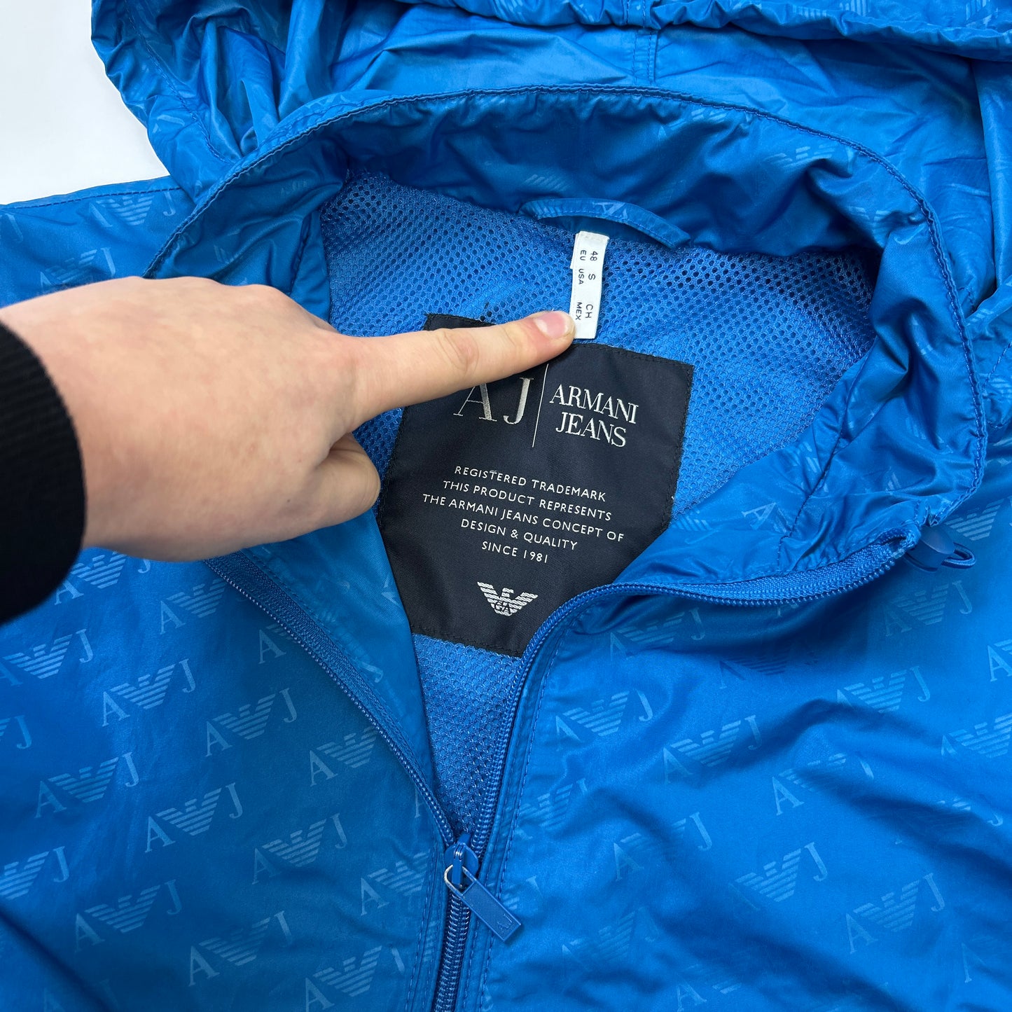 Armani Jeans Monogram Jacket (S)