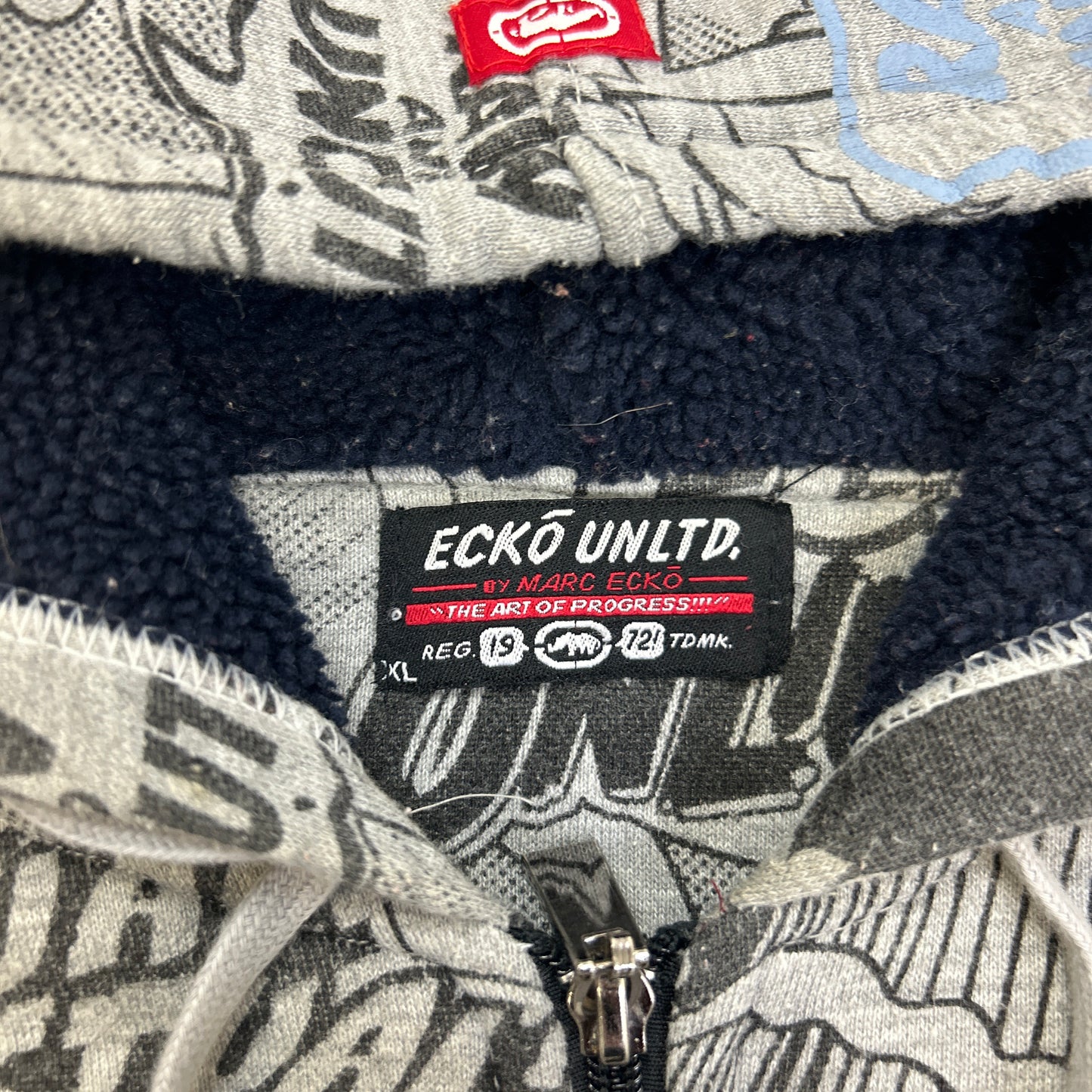 Ecko Zip Up Hoodie (XL)