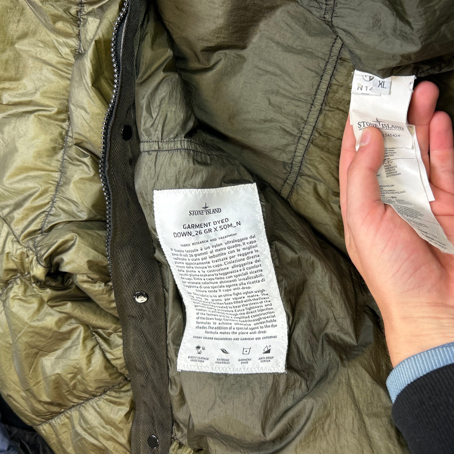Stone Island Puffer (XL)