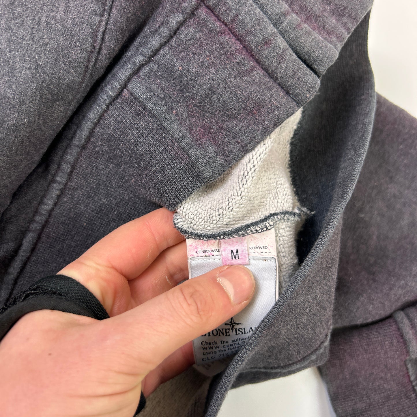 Stone Island Dust Treatment Hoodie (M)