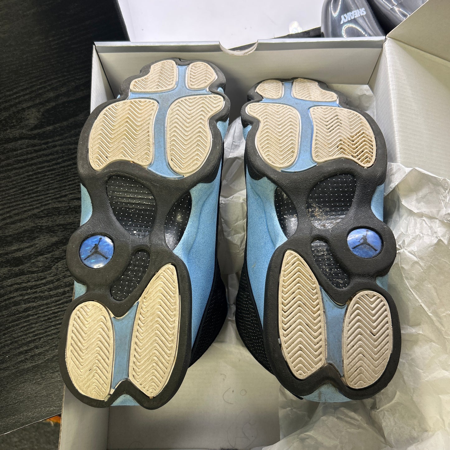 Air Jordan Black University Blue 13 (UK 10.5)