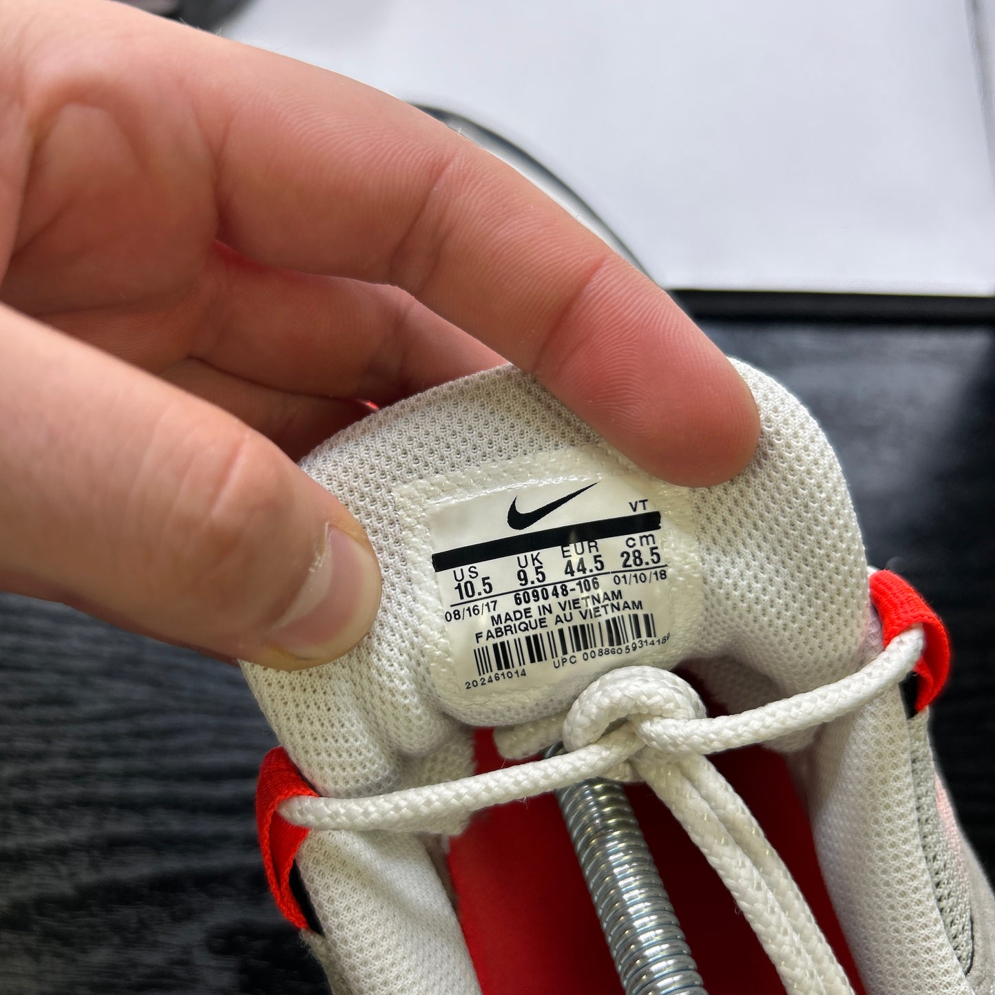Nike Solar Red 95s (UK 9.5)