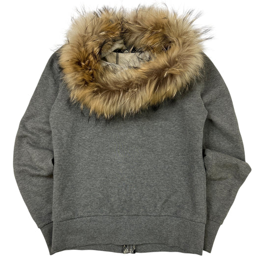 Burberry Fur Hoodie (XS)