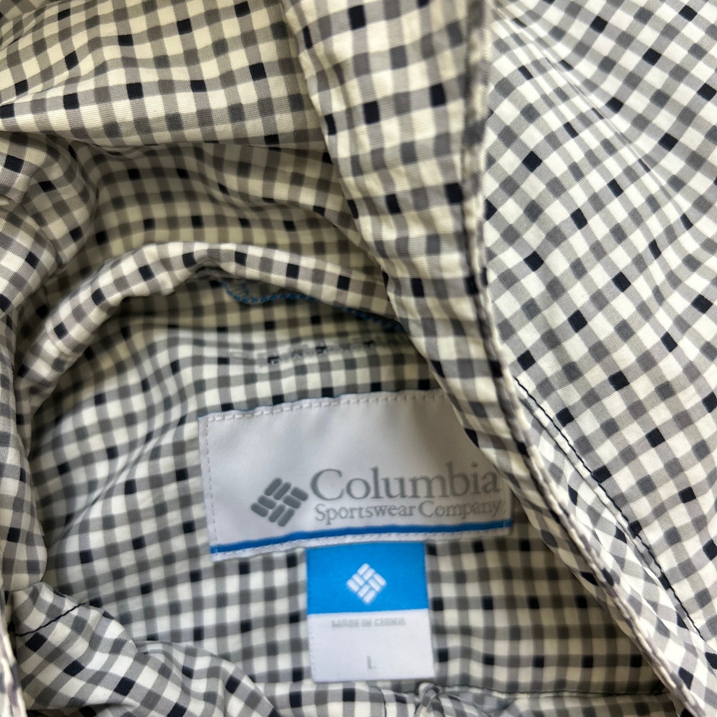 Columbia Plaid Jacket (L)