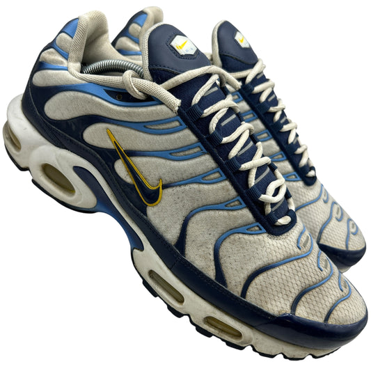 Nike White Navy Gold Tn (UK 11)