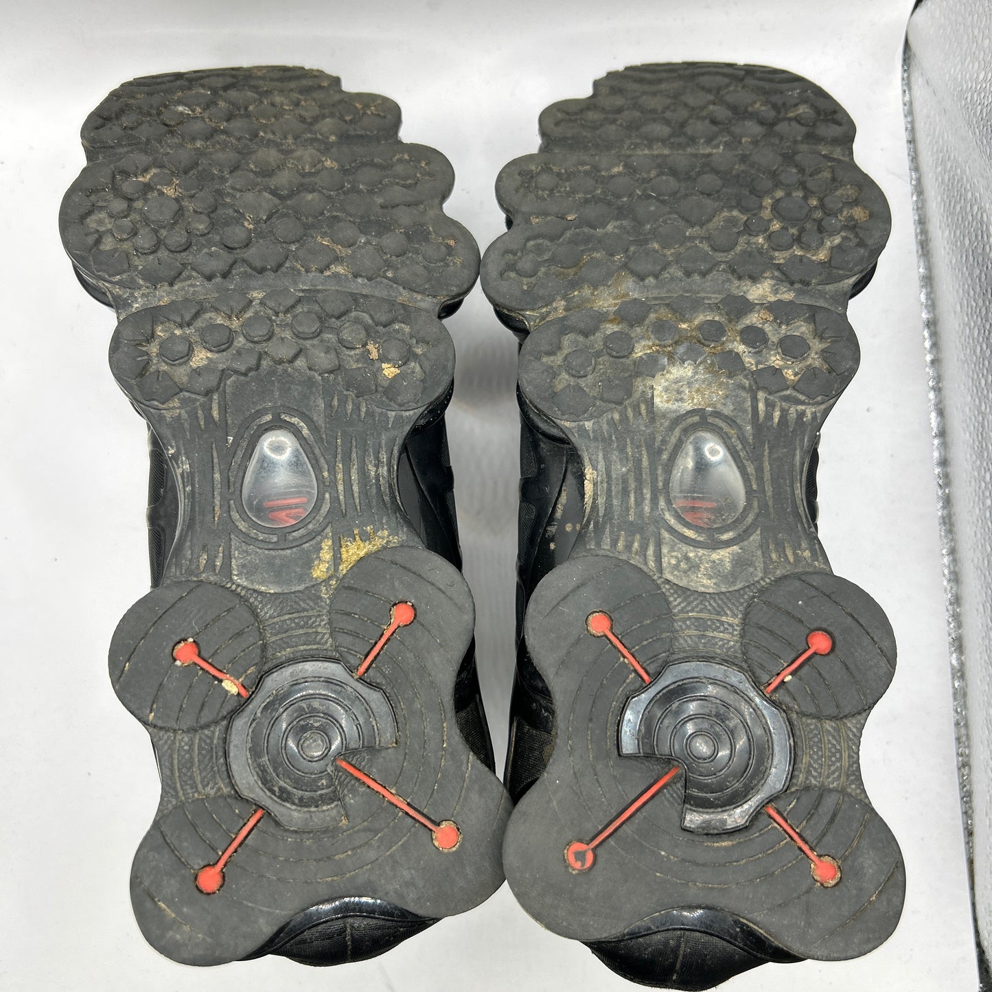 Nike Metallic Hematite Shox (UK 9)