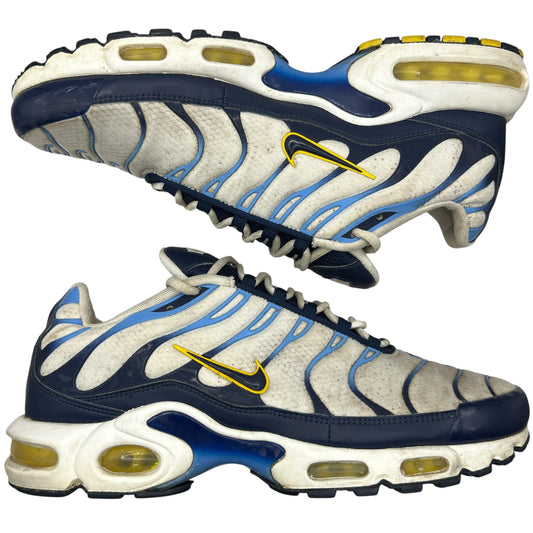 Nike White Navy Gold Tn (UK 11)