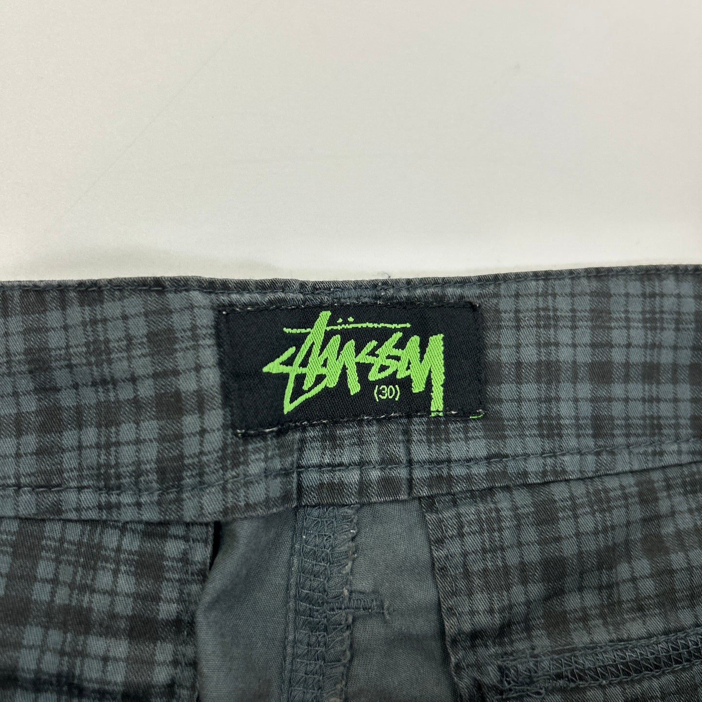 Stussy Plaid Shorts (30)
