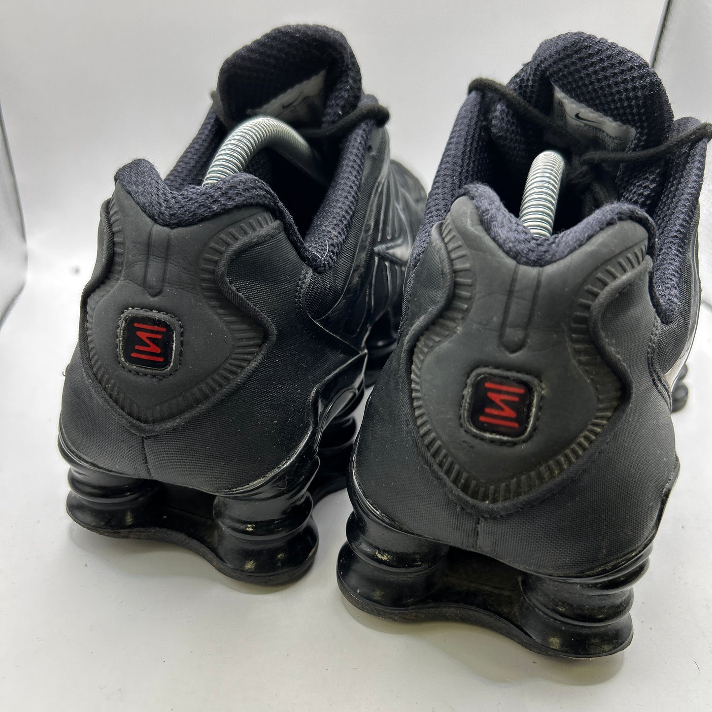 Nike Metallic Hematite Shox (UK 9)