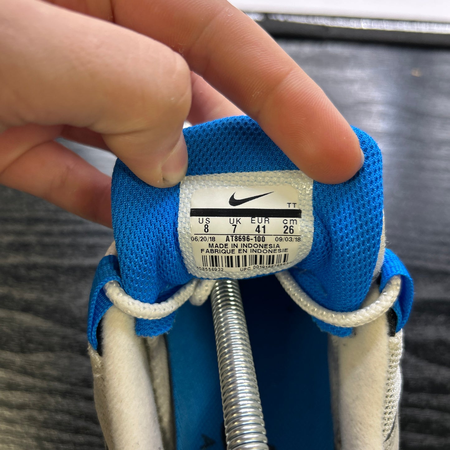 Nike Crystal Blue 95s (UK 7)