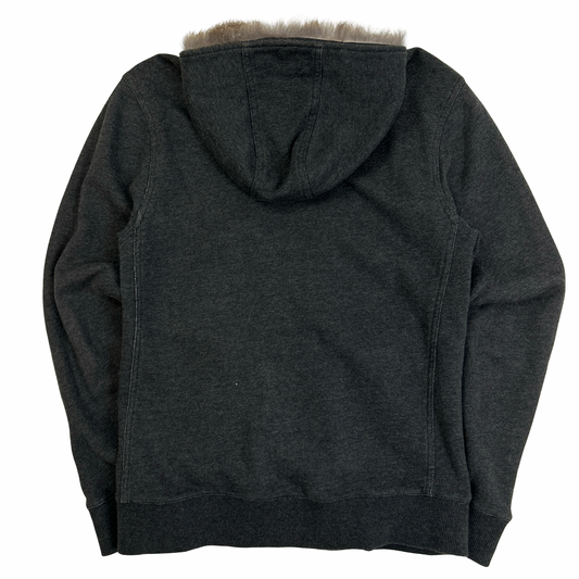 Burberry Fur Hoodie (M)