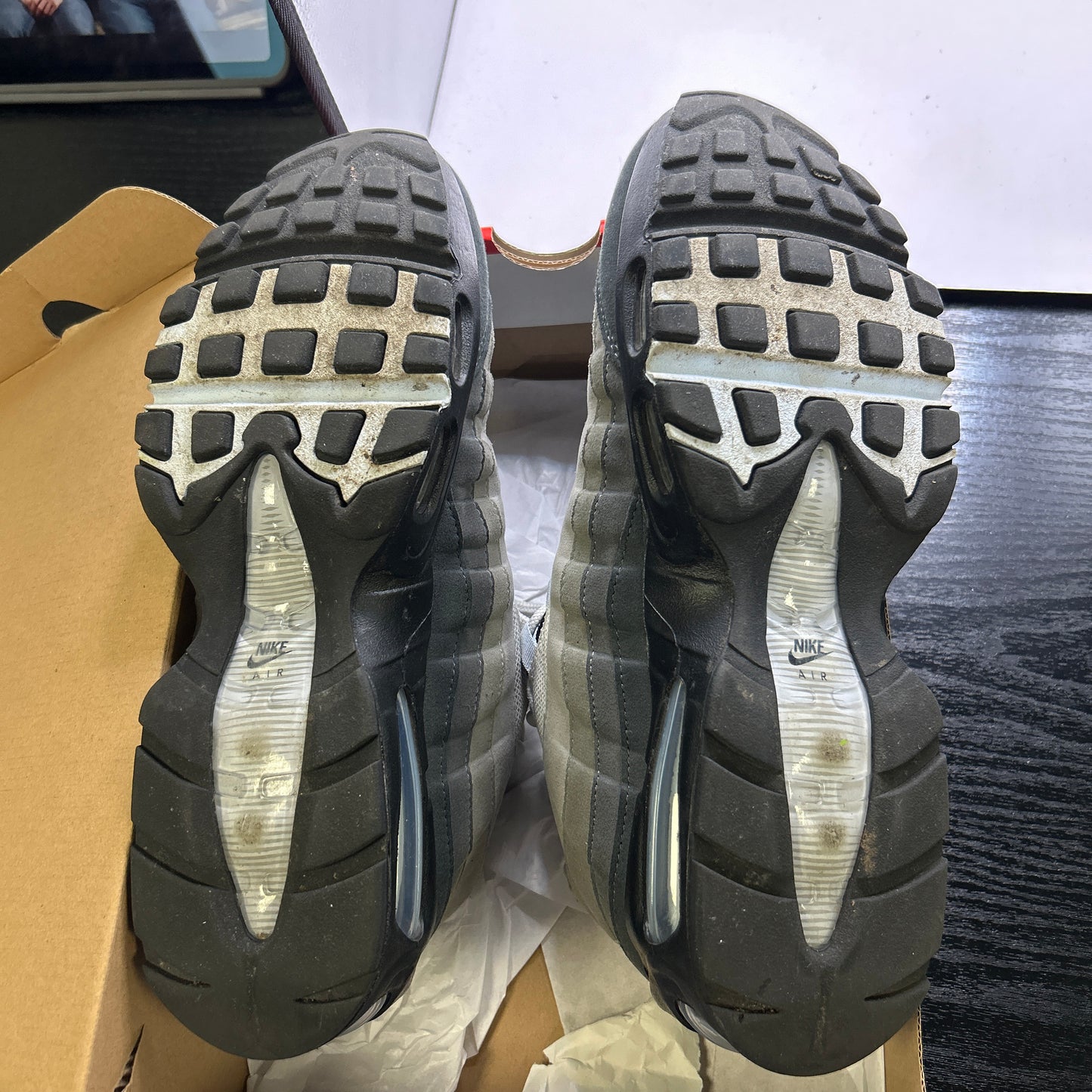 Nike Blue Tint Big Bubble 95s (UK 10)