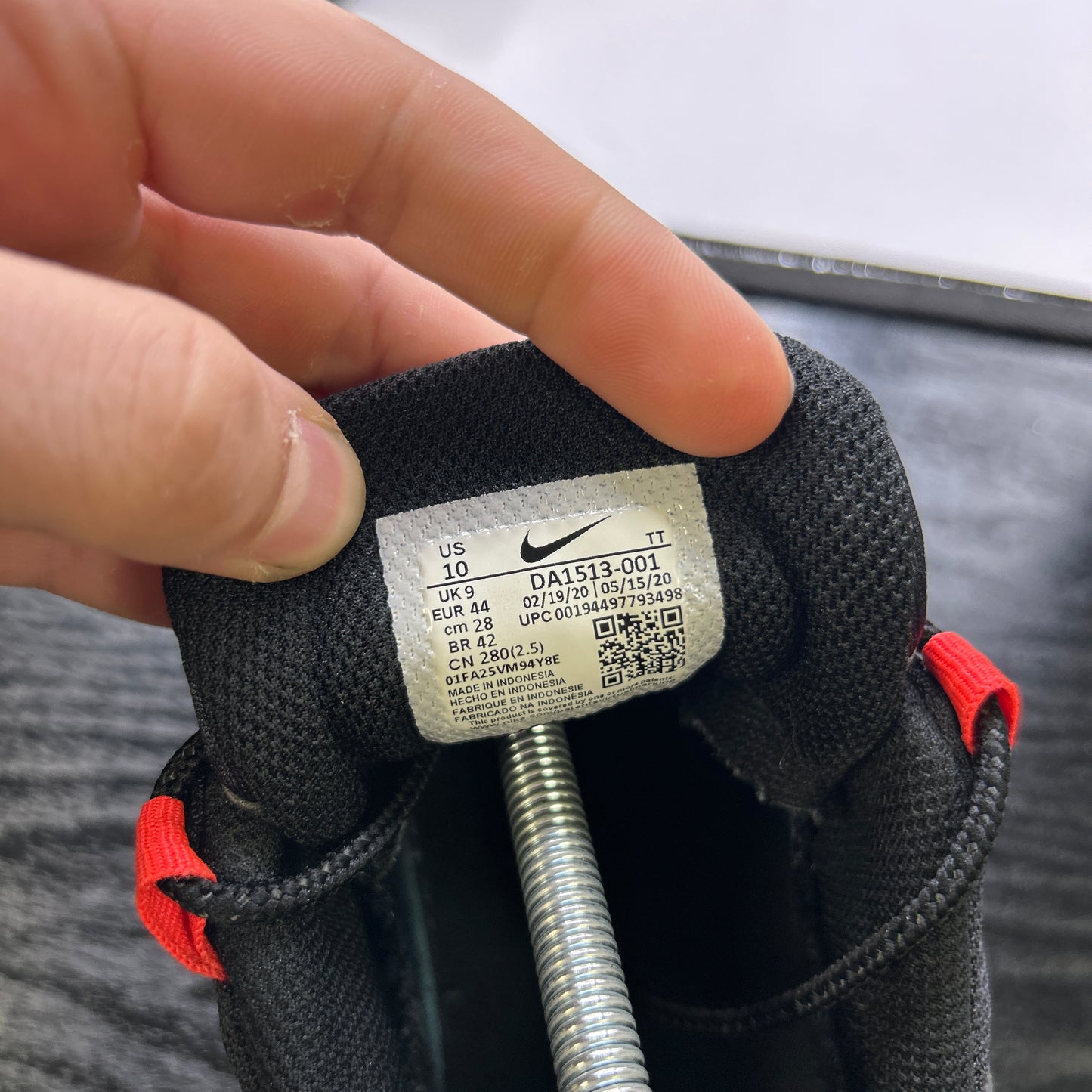 Nike Laser Crimson 95s (UK 9)