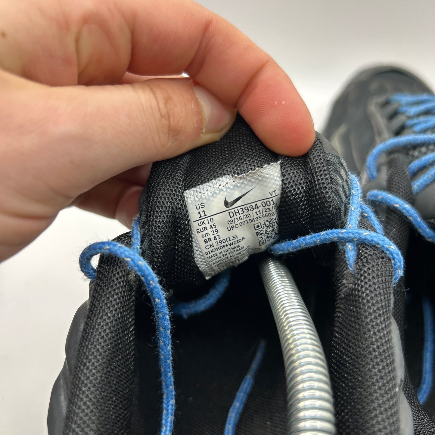Nike Black Blue Tn3 (UK 10)