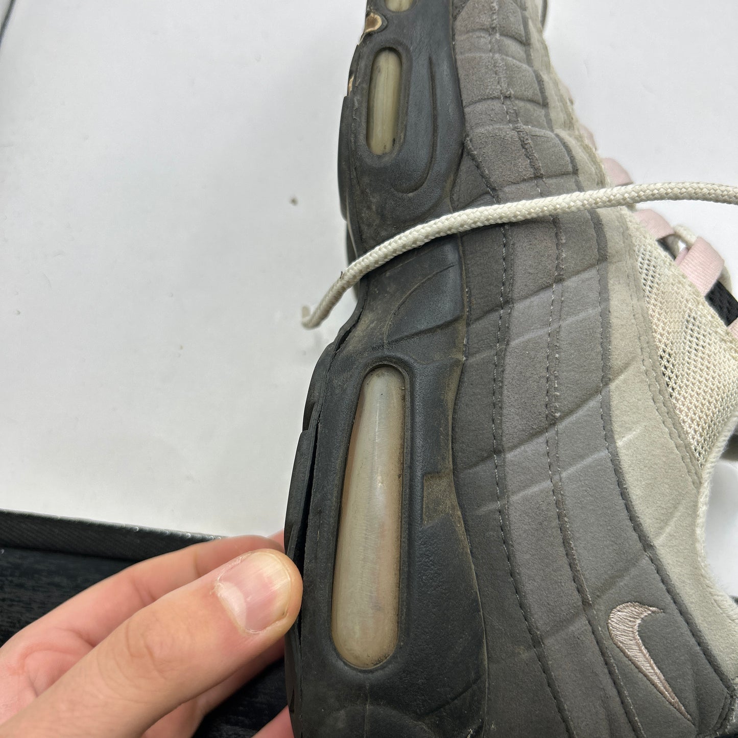 Nike Pink Foam 95s (UK 7.5)