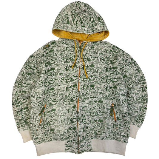 Akademiks Zip Up Hoodie (L)