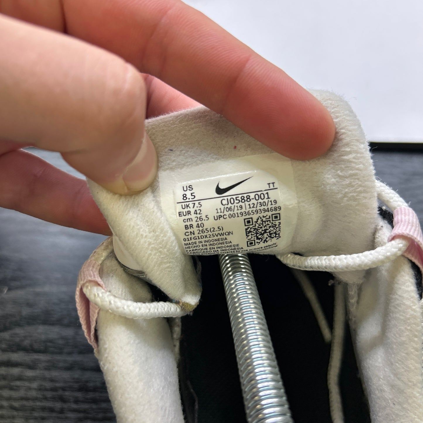 Nike Pink Foam 95s (UK 7.5)
