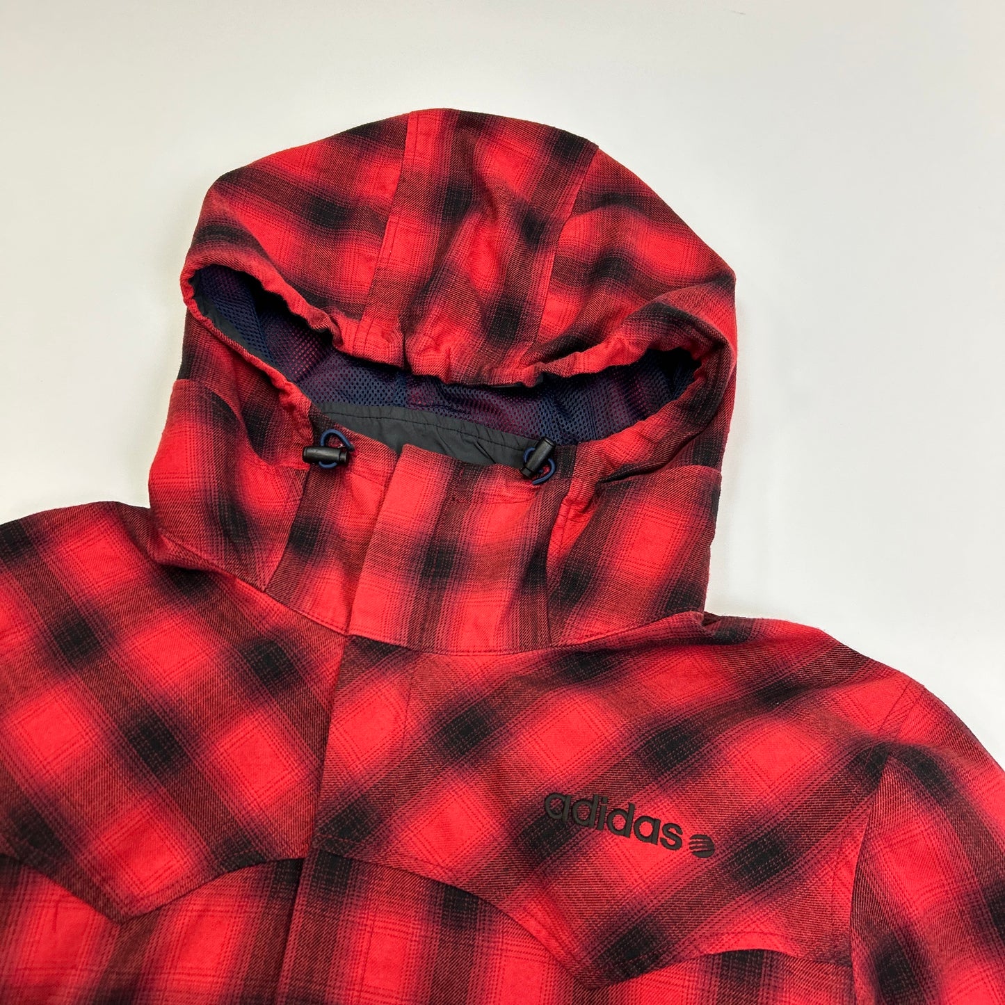 Adidas Plaid Jacket (M)