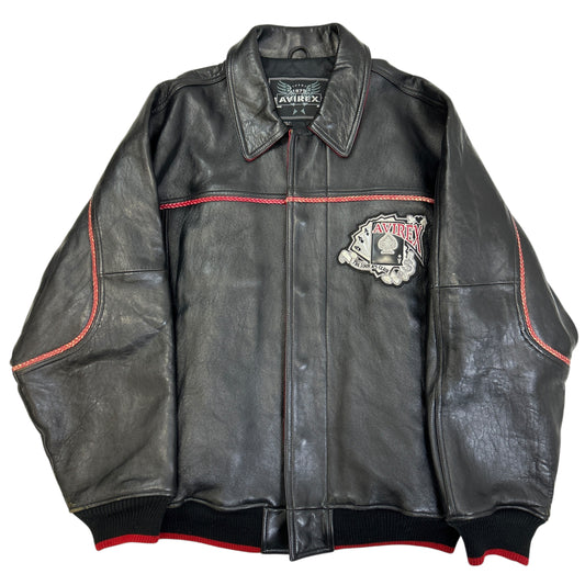 Avirex Leather Jacket (XL)