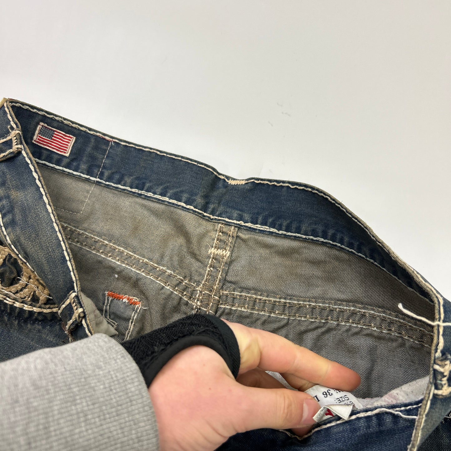 True Religion Big Stitch Jeans (36)