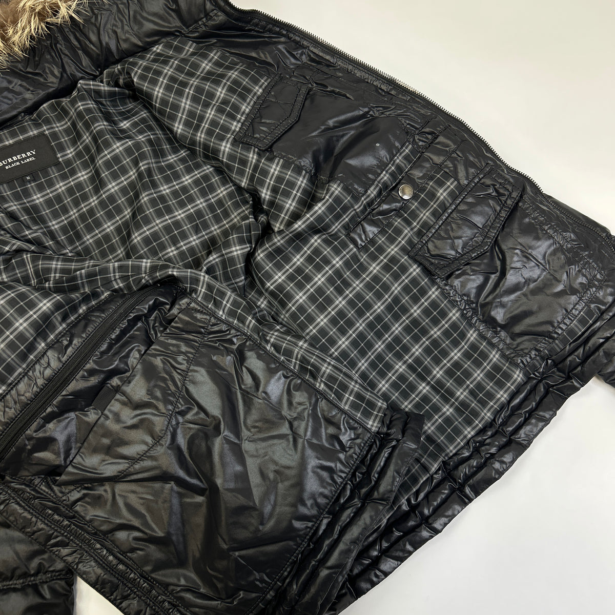 Burberry Fur Puffer (M)