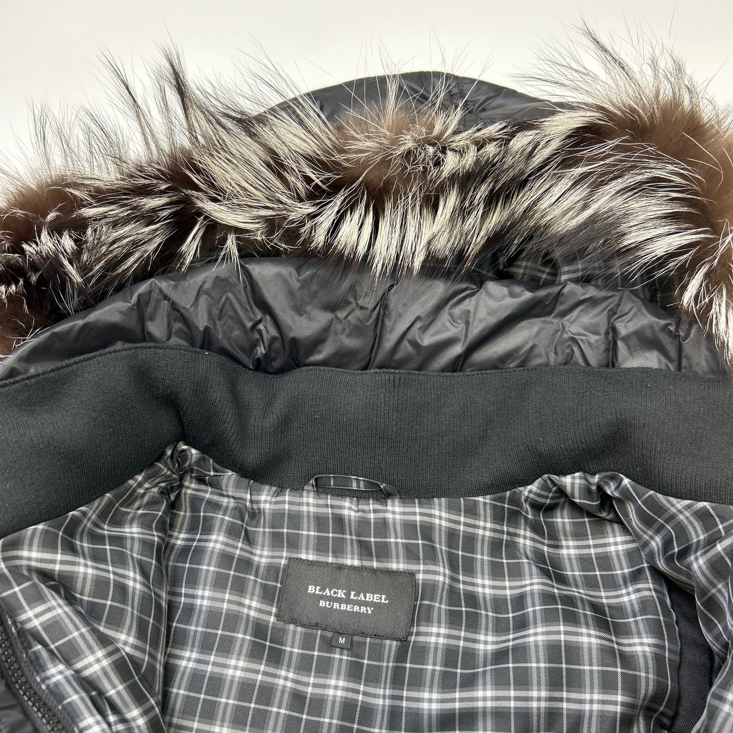 Burberry Fur Puffer (M)
