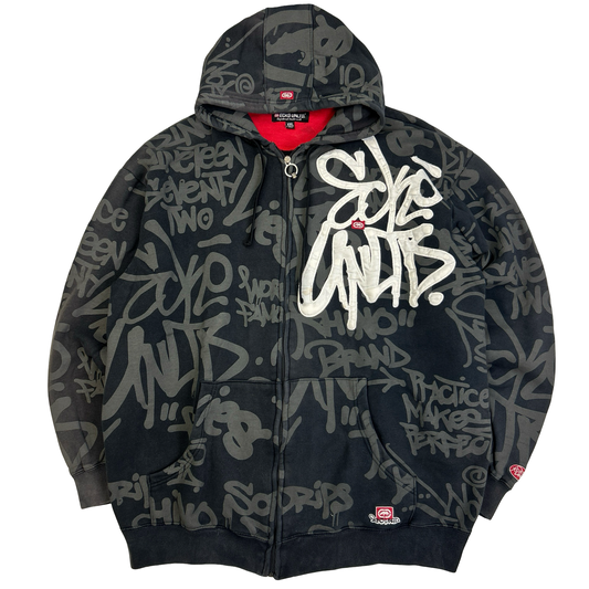 Ecko Zip Up Hoodie (XXL)