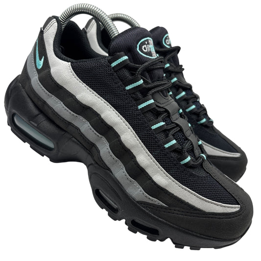 Nike Black Aurora Green 95s (UK 5.5)