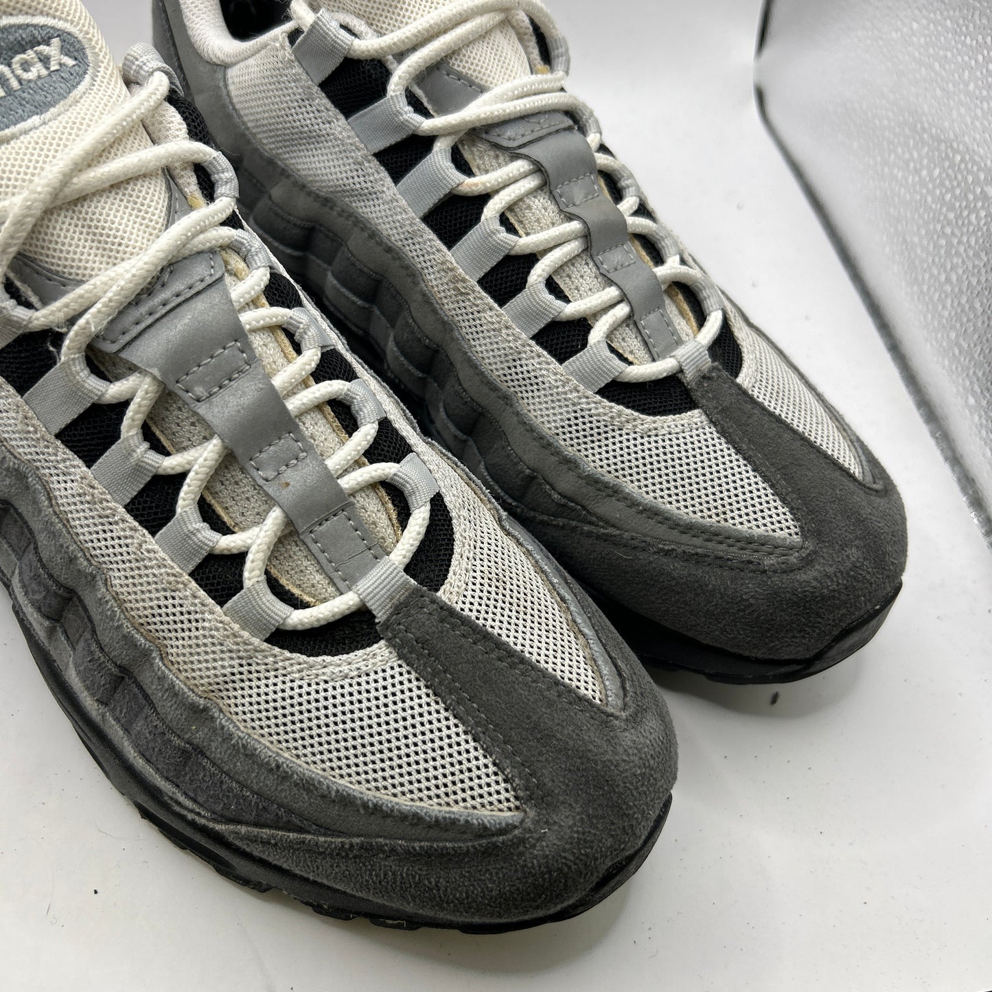 Nike Grey Jewel 95s (UK 8)